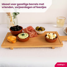 Cookinglife Serveerplank - Bamboe - 58 x 19 cm