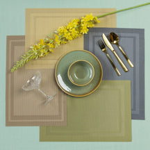 Jay Hill Placemats - Dark Gold - 45 x 31 cm - 6 Stuks