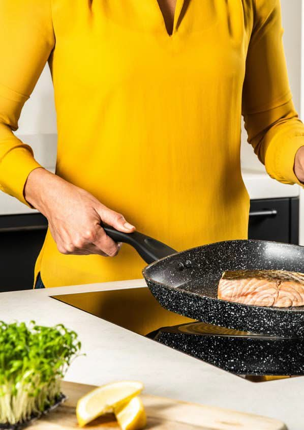 Westinghouse Grillpan Marble - 28 x 28 cm - standaard anti-aanbaklaag