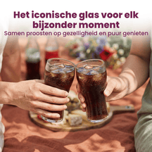 Coca Cola Glazen - Longdrinkglazen - Frisdrankglazen - Classic - 370 ml - 4 Stuks