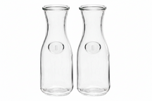 Cookinglife Karaf / Waterkaraf - 1 Liter - Set van 2