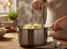 Cookinglife Aardappelstamper RVS Handgreep 15.5 cm