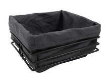 Cookinglife Broodmandje Zwart Metaal 23 x 22 x 12 cm