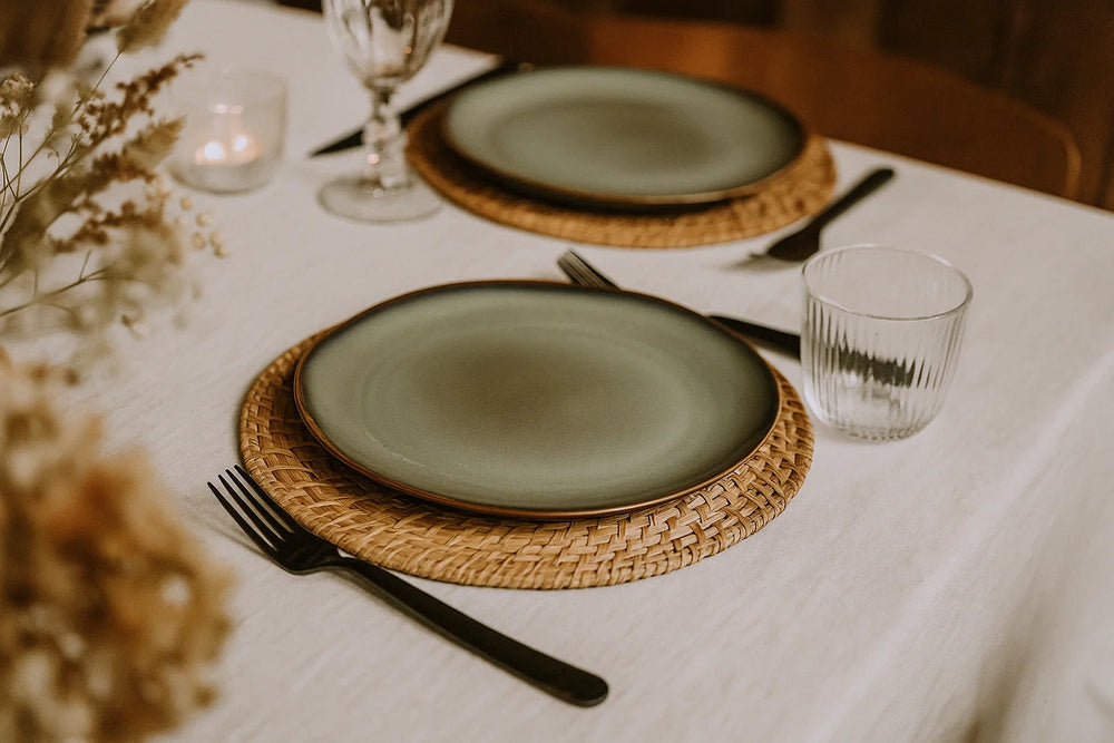 Cookinglife Dinerborden Sabi Groen ø 26 cm - 6 Stuks