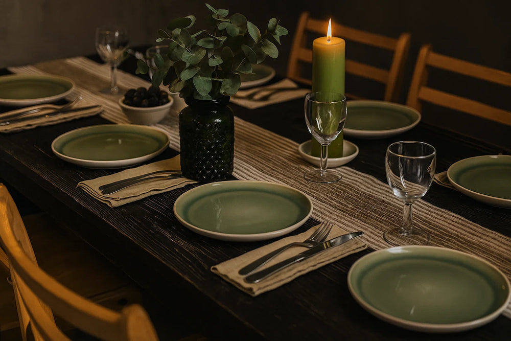 Cookinglife Ontbijtborden Mos Groen ø 21 cm - 6 Stuks