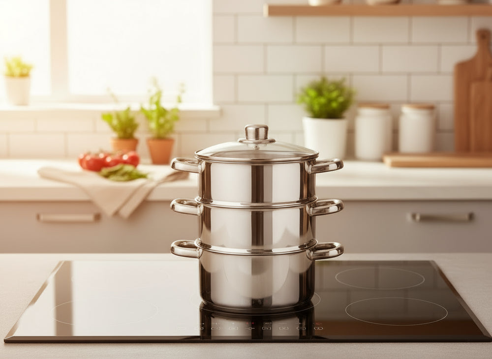 Cookinglife Stoompan Cooking ø 20 cm 3-Delig