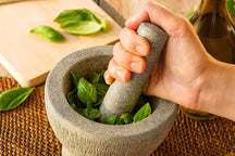 Cookinglife Vijzel Graniet - Grijs - ø 14 cm