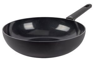 Cookinglife Wokpan Black Cera ø 28 cm - keramische anti-aanbaklaag