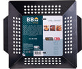 Cookinglife BBQ Grillmand - Non Stick - 29 x 26 x 5 cm