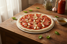 Cookinglife Pizzasteen Fire & Flavour ø 33 cm - Hittebestendig Steen - BBQ en Oven Gebruik