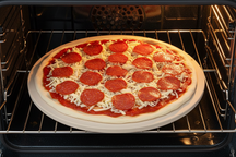 Cookinglife Pizzasteen Fire & Flavour ø 33 cm - Hittebestendig Steen - BBQ en Oven Gebruik