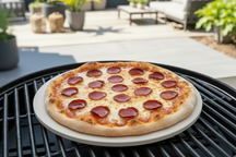 Cookinglife Pizzasteen Fire & Flavour ø 33 cm - Hittebestendig Steen - BBQ en Oven Gebruik