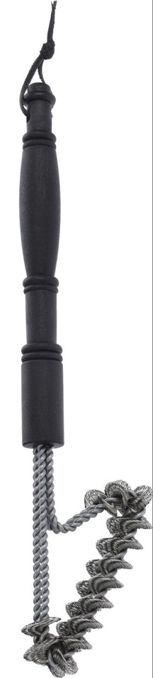 Cookinglife BBQ Reinigingsborstel RVS met Zwart Handvat 40 cm