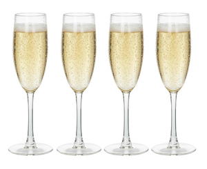 Cookinglife Champagneglazen Milena 180 ml - 4 Stuks