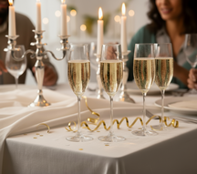 Cookinglife Champagneglazen Solare 210 ml - 4 Stuks