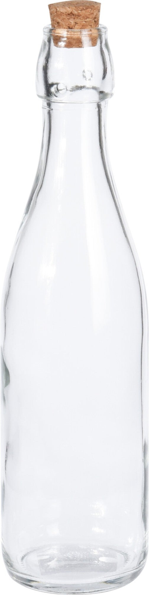 Cookinglife Glazen Fles 500 ml met kurk - 6 Stuks