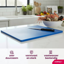 Cookinglife Snijplank HACCP Blauw 40 x 30 cm - voor vis