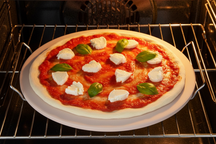 Cookinglife Pizza Baksteen Met Houder - ø 33 cm