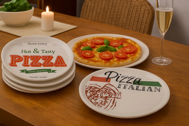 Cookinglife Pizzabord Buon Appetito ø 30 cm - 6 stuks