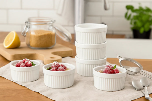 Cookinglife Ramekin Wit ø 9 cm - 6 stuks