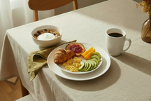 Cookinglife Serviesset Porselein Wit 16-delig / 4 personen - 4 dinerboren, 4 ontbijtborden, 4 kommen en 4 mokken