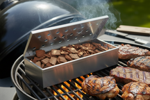 Cookinglife Smoker Box Fire & Flavour RVS 25 cm - Rookbox voor BBQ en Grill