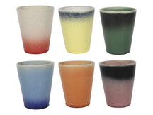 Studio Tavola Serviesset Fire 30-delig / 6 personen - 6 dinerborden, 6 ontbijtborden, 6 kommen, 6 koffiekopjes en 6 koffiebekers