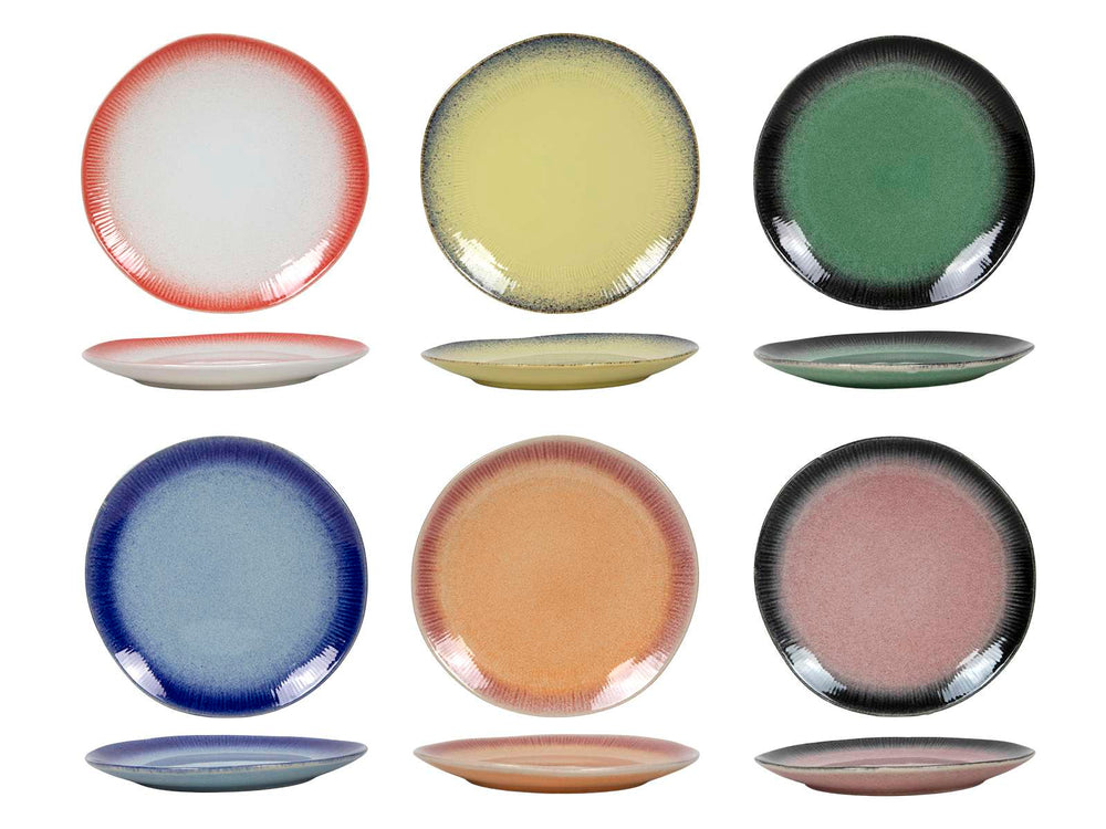 Studio Tavola Ontbijtborden / Desserborden Fire ø 20 cm - 6 Stuks