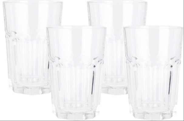 Cookinglife Waterglazen - Drankglazen - Frisdrankglazen Stapelbaar - 500 ml - 4 stuks
