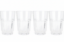 Cookinglife Waterglazen 500 ml Glas - Stapelbare Drankglazen Set van 4