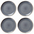 Cookinglife Dinerborden Serene Blue ø 28 cm - Aardewerk - 4 stuks