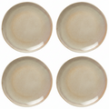 Cookinglife Ontbijtborden / Dessertborden Serene Zand ø 20 cm - Aardewerk - 4 stuks