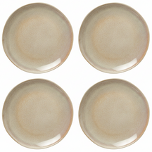 Cookinglife Ontbijtborden / Dessertborden Serene Zand ø 20 cm - Aardewerk - 4 stuks