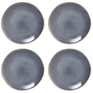 Cookinglife Ontbijtborden / Dessertborden Serene Blue ø 20 cm - Aardewerk - 4 stuks