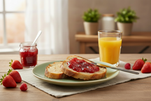 Cookinglife Ontbijtborden / Dessertborden Serene Green ø 20 cm - Aardewerk - 4 stuks