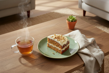 Cookinglife Ontbijtborden / Dessertborden Serene Green ø 20 cm - Aardewerk - 4 stuks