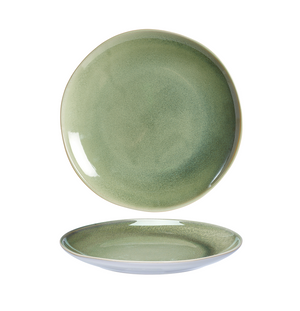 Cookinglife Ontbijtborden / Dessertborden Serene Green ø 20 cm - Aardewerk - 4 stuks