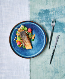 Cosy & Trendy Dinerborden Jade Indigo ø 27 cm - 4 Stuks