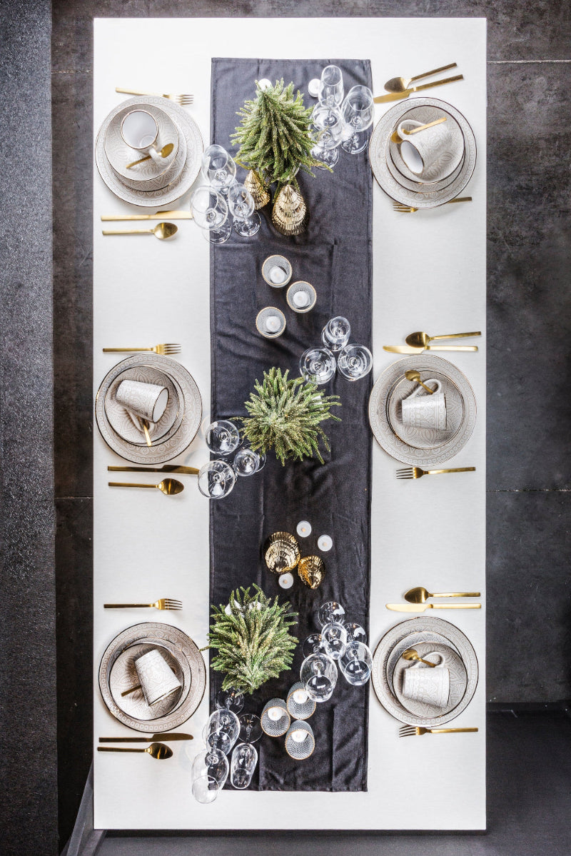 Cosy & Trendy Koffiemokken Murano Beige 340 ml - 6 Stuks