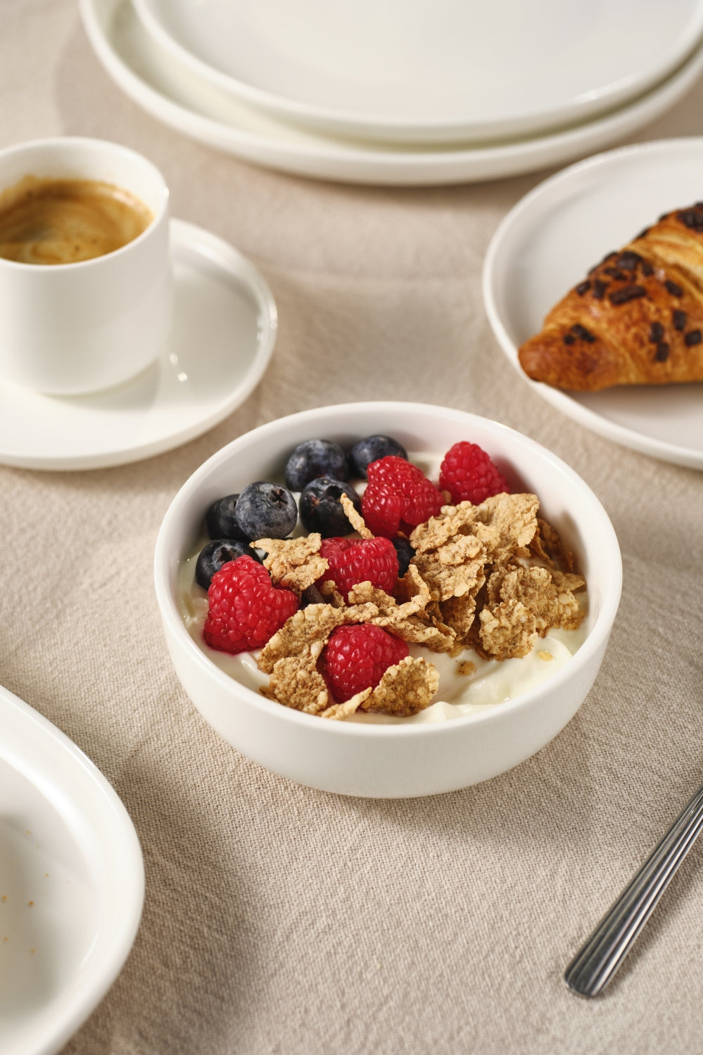 Cosy & Trendy Soepkommen / Kommen Moon White ø 14.5 cm - 4 Stuks