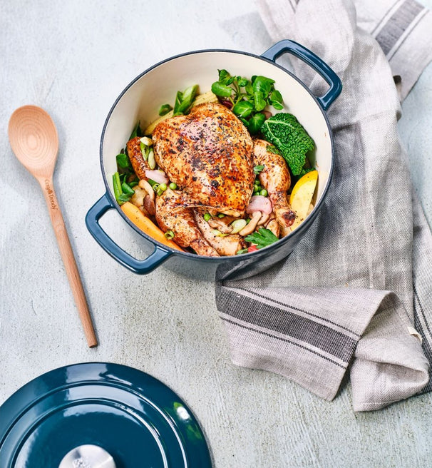 Cosy & Trendy Braadpan Fontestic Gietijzer Green Heron Ø 20 cm / 2.7 Liter - Geëmailleerd