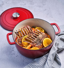 Cosy & Trendy Braadpan Fontestic Gietijzer Traditional Red Ø 28 cm / 8 Liter - Geëmailleerd