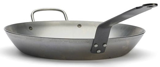 De Buyer Koekenpan Lyonnaise Carbon Plus - Plaatstaal - ø 32 cm - zonder anti-aanbaklaag