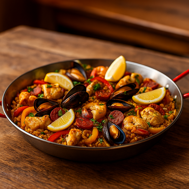 Een authentiek Spaans paella recept voor 4–6 personen