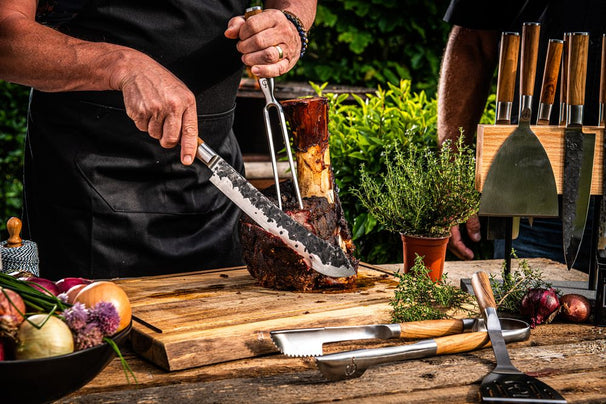 Forged Slagersmes Olive 25.5 cm