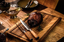 Forged Trancheervork / Vleesvork Olive