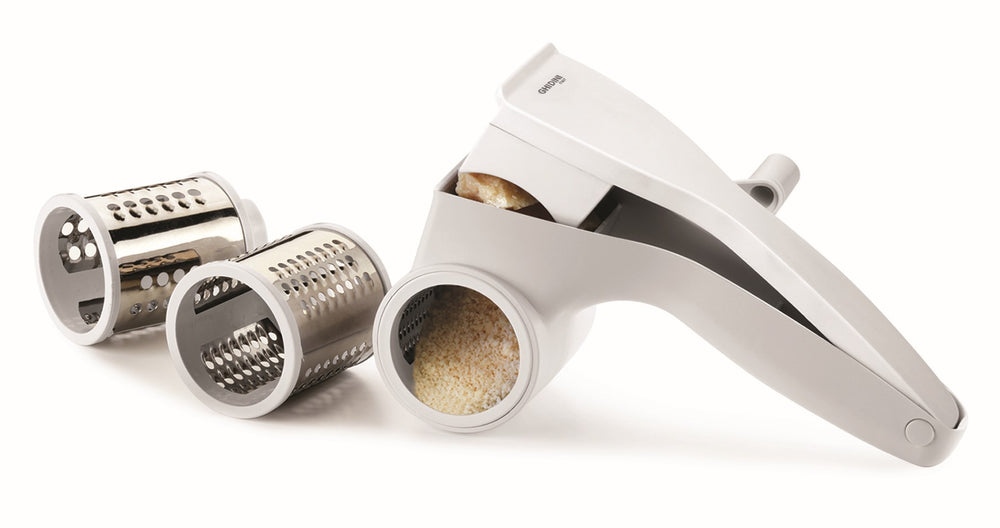 Ghidini Kaasrasp / Trommelrasp - met 3 trommels