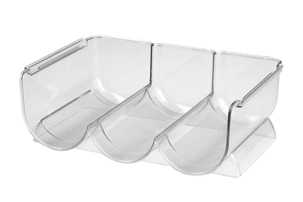 Ghidini Wijnrek / Wijnfleshouder voor 3 Flessen - Kunststof - Stapelbaar - Uitbreidbaar