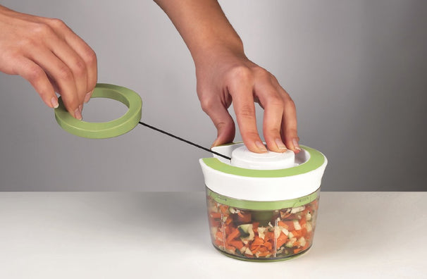 Ghidini Handmatige Hakmolen / Groentesnijder met trekkoord ø 12 cm