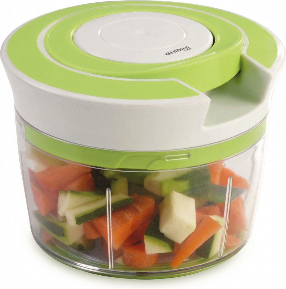 Ghidini Handmatige Hakmolen / Groentesnijder met trekkoord ø 12 cm